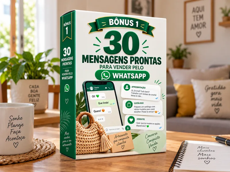 Bônus 30 Mensagens Prontas para Vender pelo WhatsApp